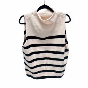 🆕Mustard Seed Striped Sleeveless Sweater